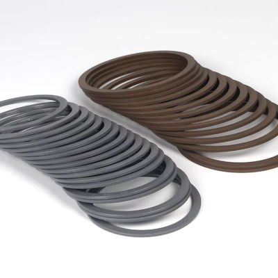 Brązowe wypełnione BRT Nylon Back Up Ring PTFE Hydraulic U Cup Seals