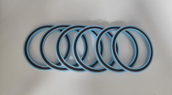 Hydrauliczny pręt hydrauliczny  Volvo Poliuretan PU Oil Oil OEM SKY Blue Seal Zestaw