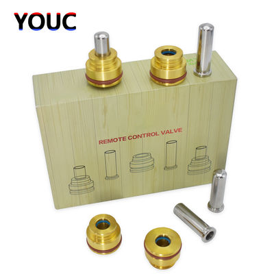Wysokiej jakości hydrauliczny joystick do koparki 10*10mm, zawór zdalnego sterowania do CAT DH R EC